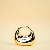 Luxury Metallic Mini Clutch Bag Statement Party Essential