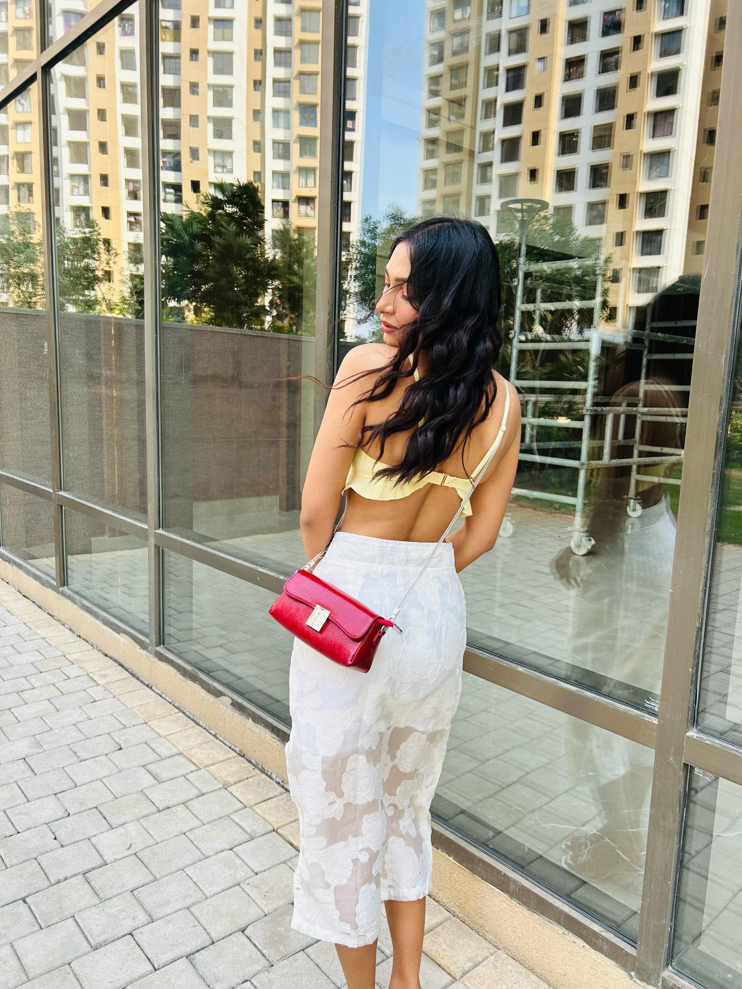 Valentine Glitter Sling Bag