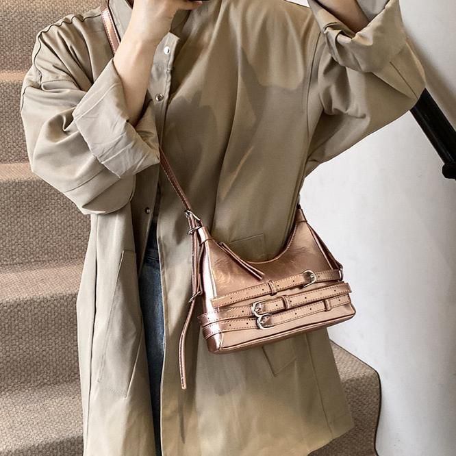 Madeline Statement Strap Bag