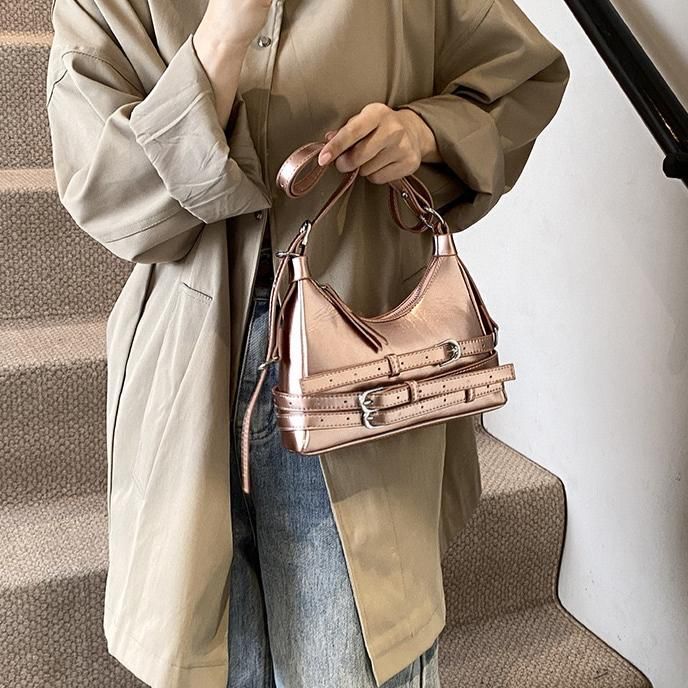 Madeline Statement Strap Bag