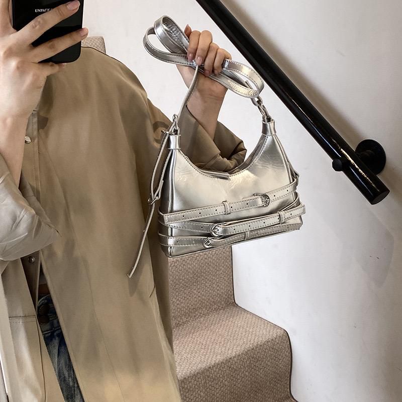 Madeline Statement Strap Bag