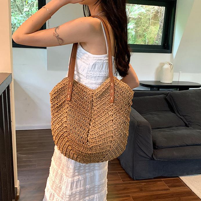 Diomand Straw Tote Bag